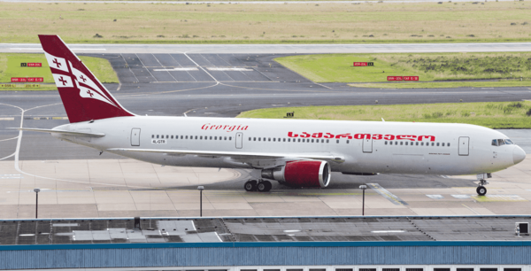 Самолёт Georgian Airways Boeing 767-300ER